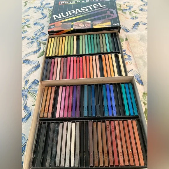Prismacolor Nupastel Firm Pastel Sticks. Set of 96